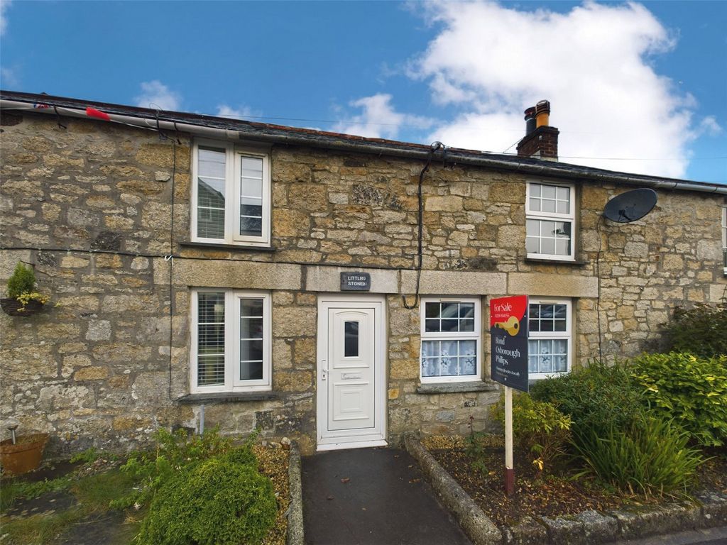 3 bed terraced house for sale in Row, St. Breward, Bodmin PL30, £240,000