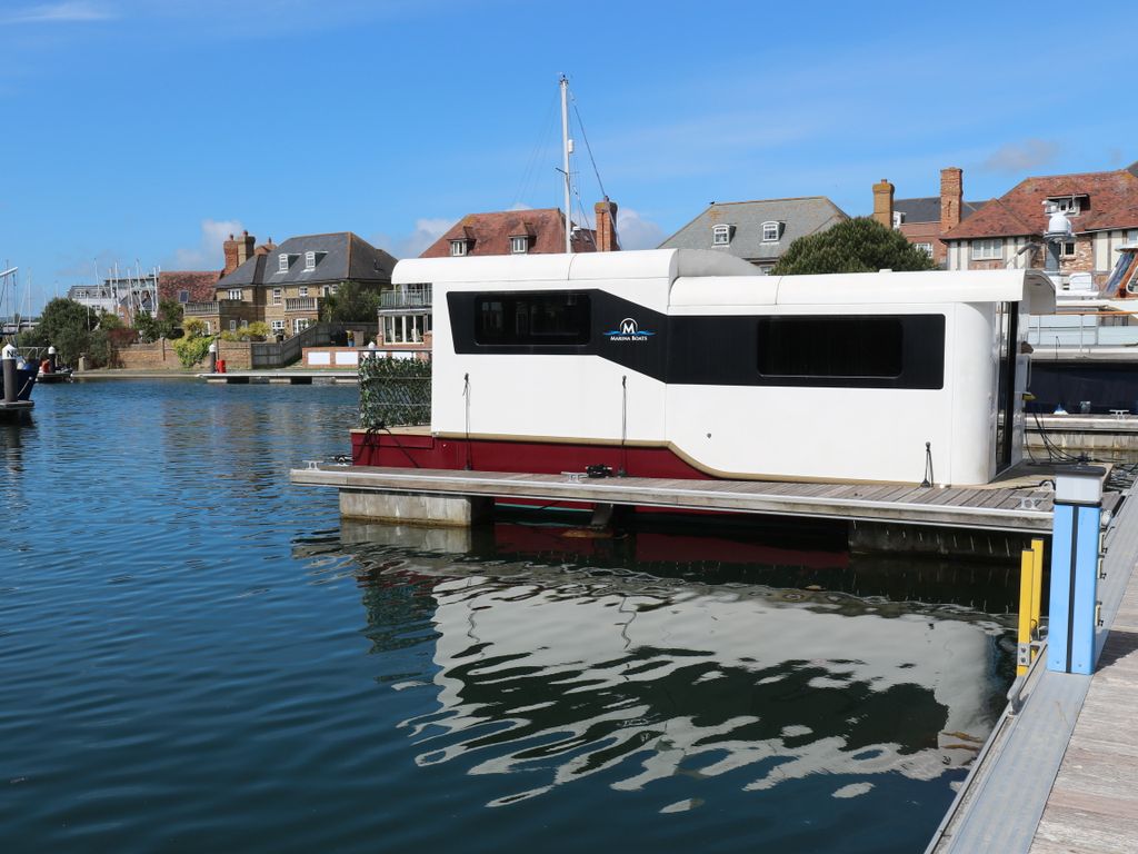 2 bed houseboat for sale in Pacific Drive, Sovereign Harbour, Eastbourne BN23, £99,950