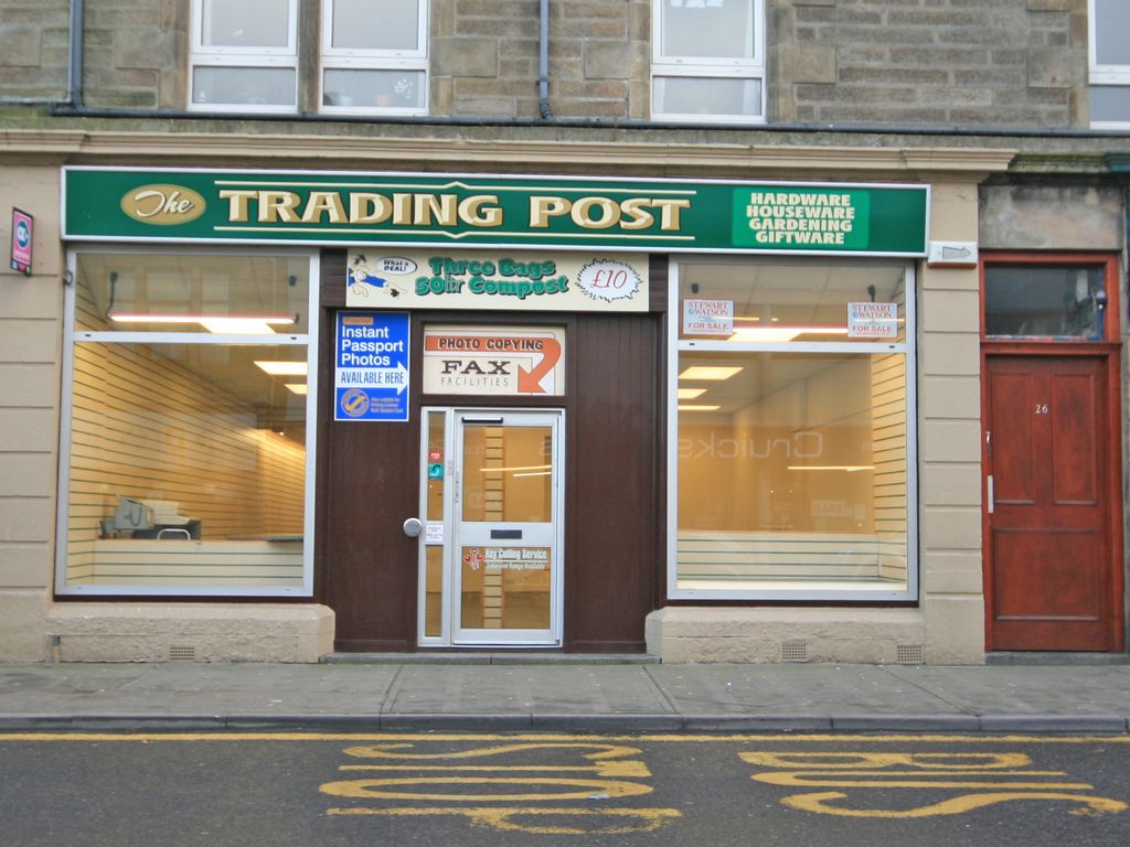 Retail premises for sale in 26 East Church Street, Buckie AB56, £60,000