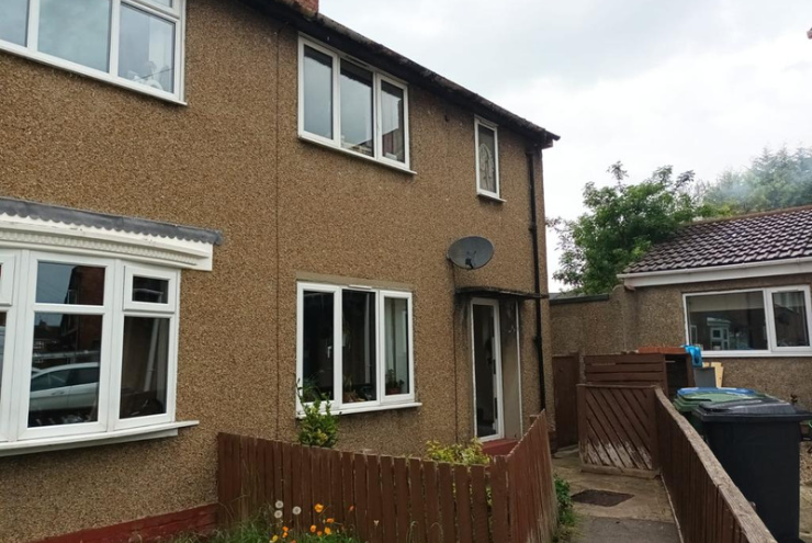 2 bed semi-detached house for sale in Lincoln Drive, Willington DL15, £55,000