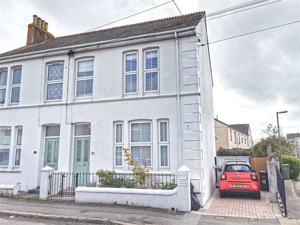 3 bed semi-detached house for sale in Porthpean Road, St. Austell PL25, £295,000
