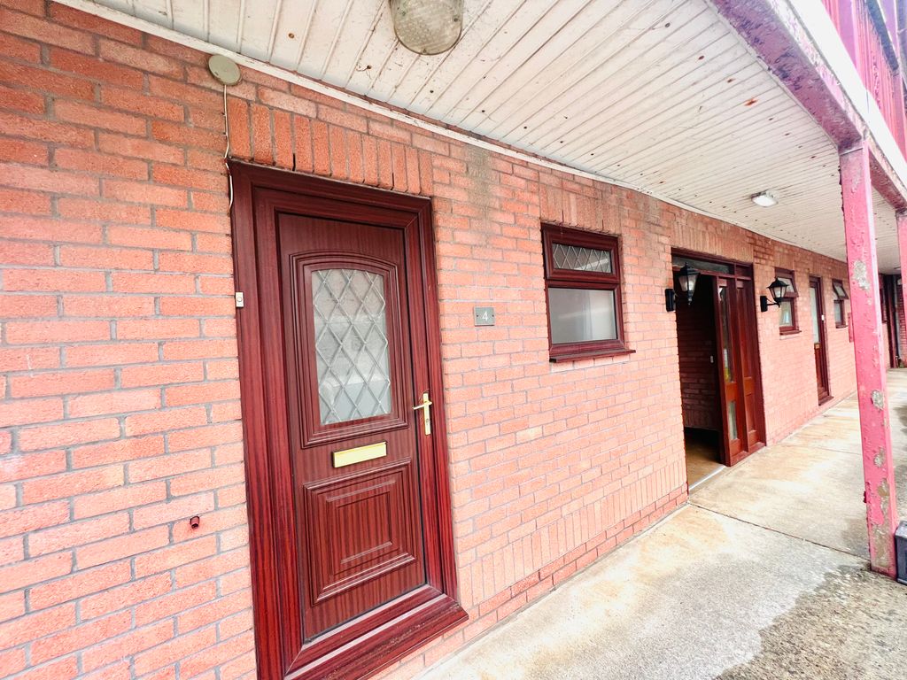2 bed flat for sale in Princess Court, Llanelli SA15, £77,995