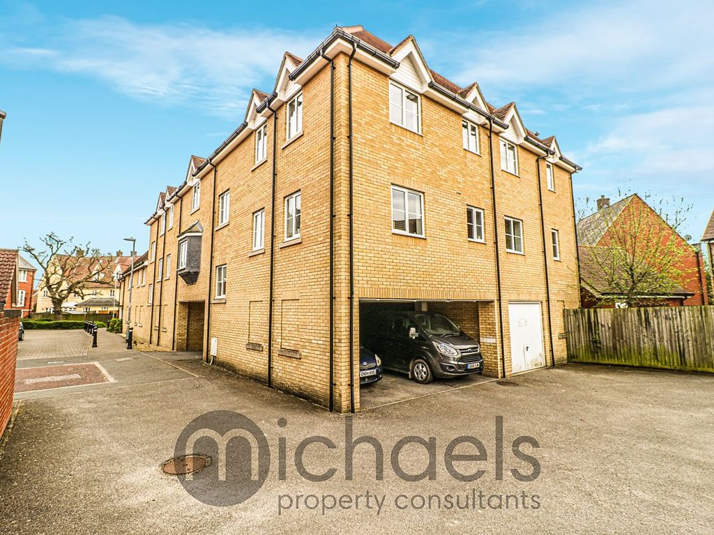 2 bed flat for sale in Mortimer Gardens, Myland, Colchester CO4, £180,000