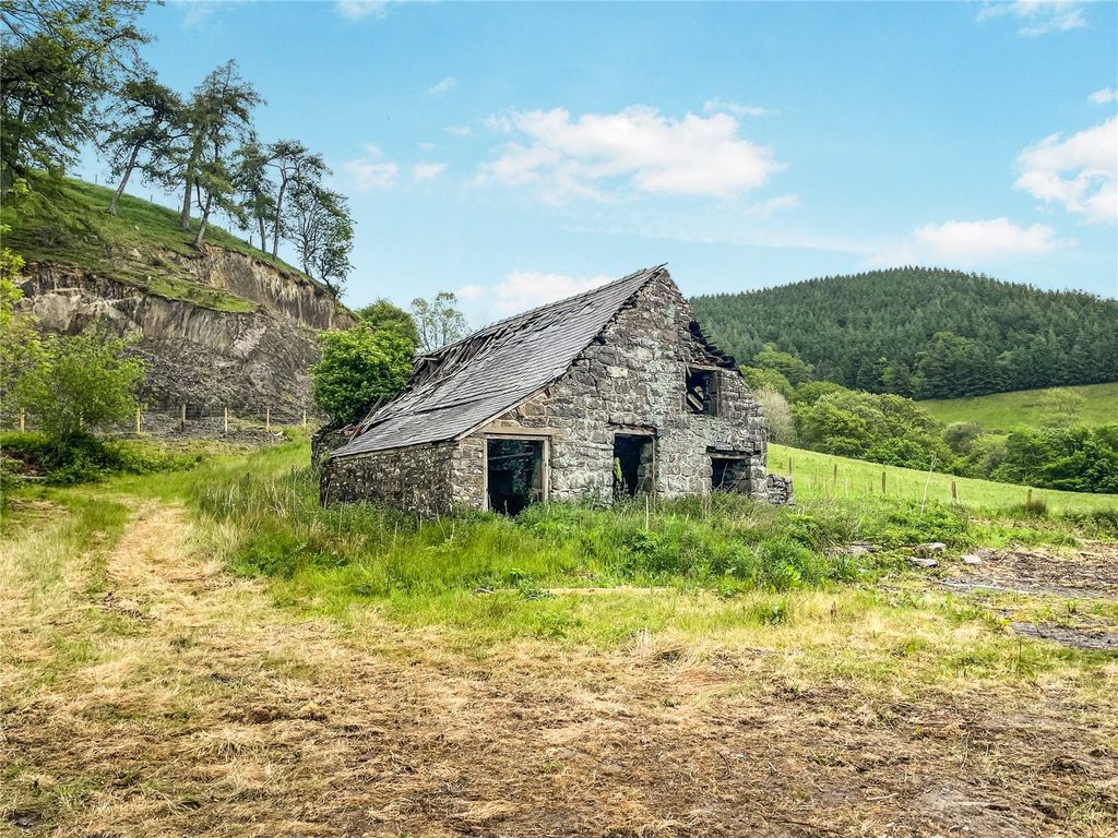 Property for sale in Cwmcarnedd Barn, Dolfach, Llanbrynmair, Powys SY19, £250,000