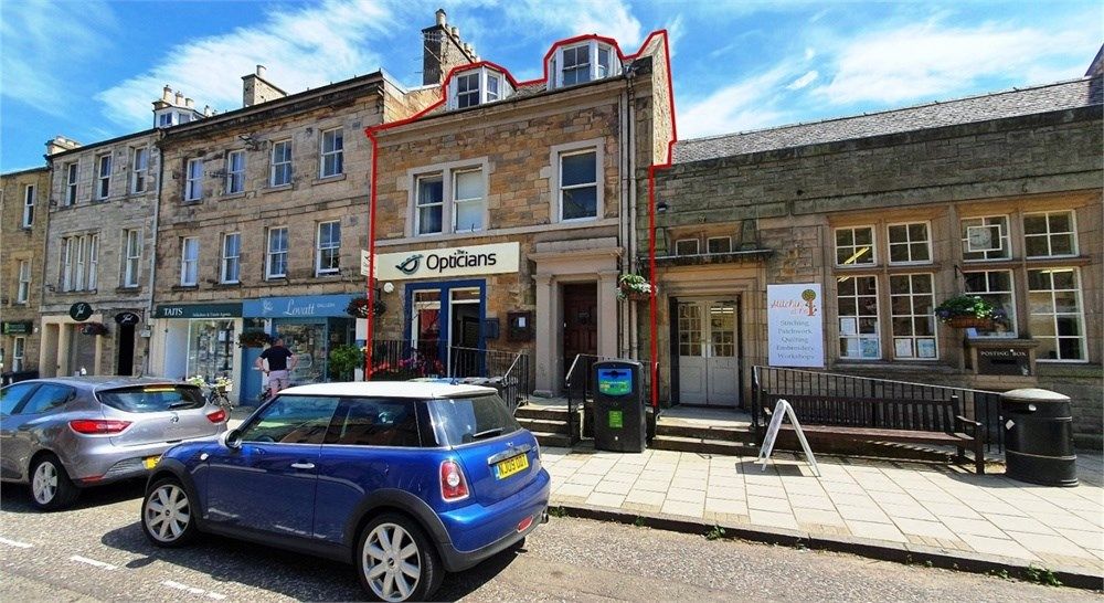 Commercial property for sale in Retail Investment And Large Maisonette, Roxburghshire, 39 High Street, Jedburgh TD8, £185,000