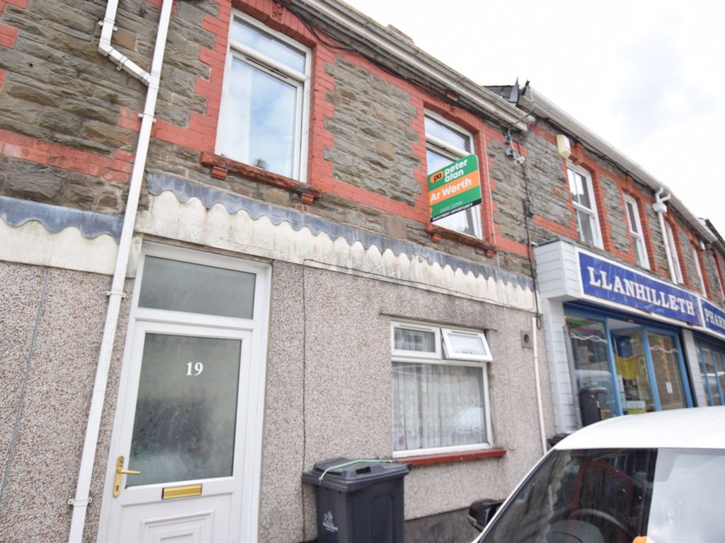 4 bed terraced house for sale in Commercial Road, Llanhilleth, Abertillery NP13, £150,000