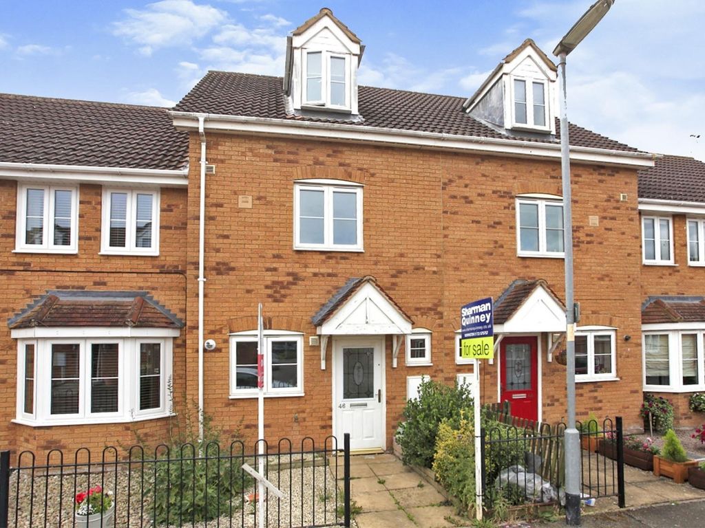 3 bed terraced house for sale in Jubilee Way, Crowland, Peterborough PE6, £220,000
