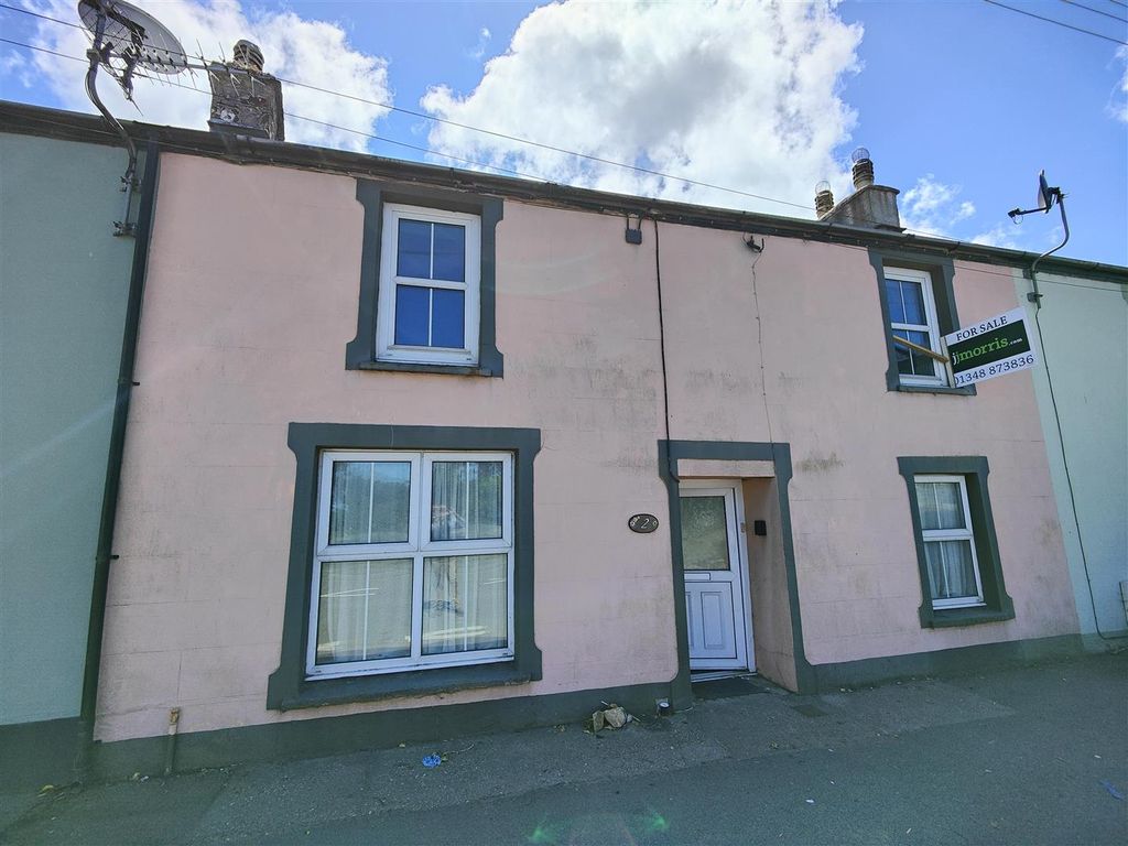 2 bed terraced house for sale in 2 Spencer Buildings, Dinas Cross, Newport SA42, £195,000