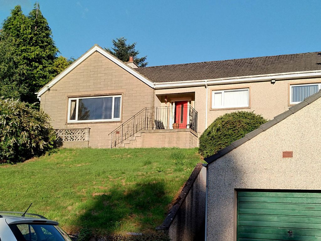 4 bed detached bungalow for sale in Victoria Street, Craigellachie AB38, £290,000