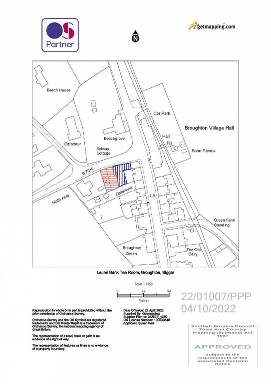 Land for sale in Adjacent To Laurel Bank, Broughton, Biggar ML12, £75,000