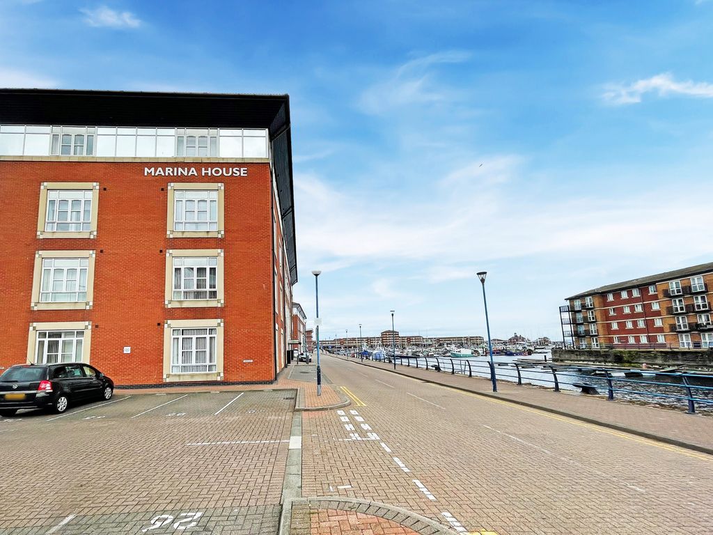 1 bed flat for sale in Harbour Walk, Hartlepool TS24, £55,000