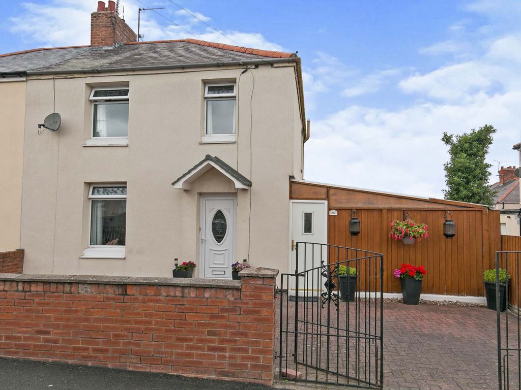 3 bed semi-detached house for sale in Bryn Road, Deeside CH5, £170,000