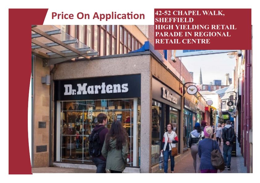 Retail premises for sale in Chapel Walk, Sheffield S1, £200,000