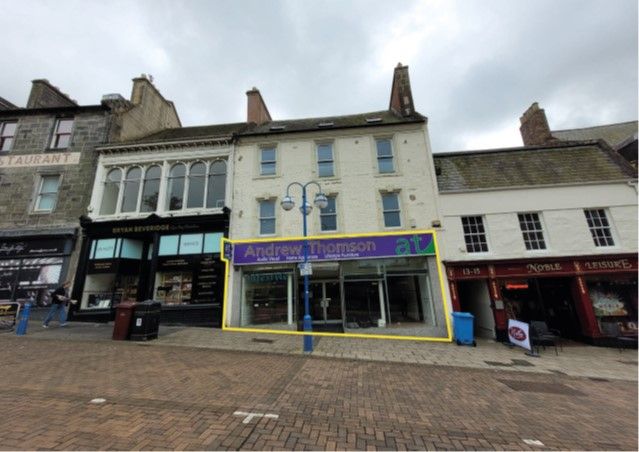 Retail premises for sale in 19-23 High Street, Dunfermline KY12, £197,000