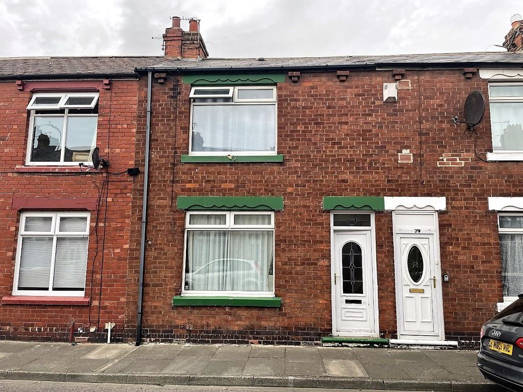 2 bed terraced house for sale in Rugby Street, Hartlepool TS25, £60,000