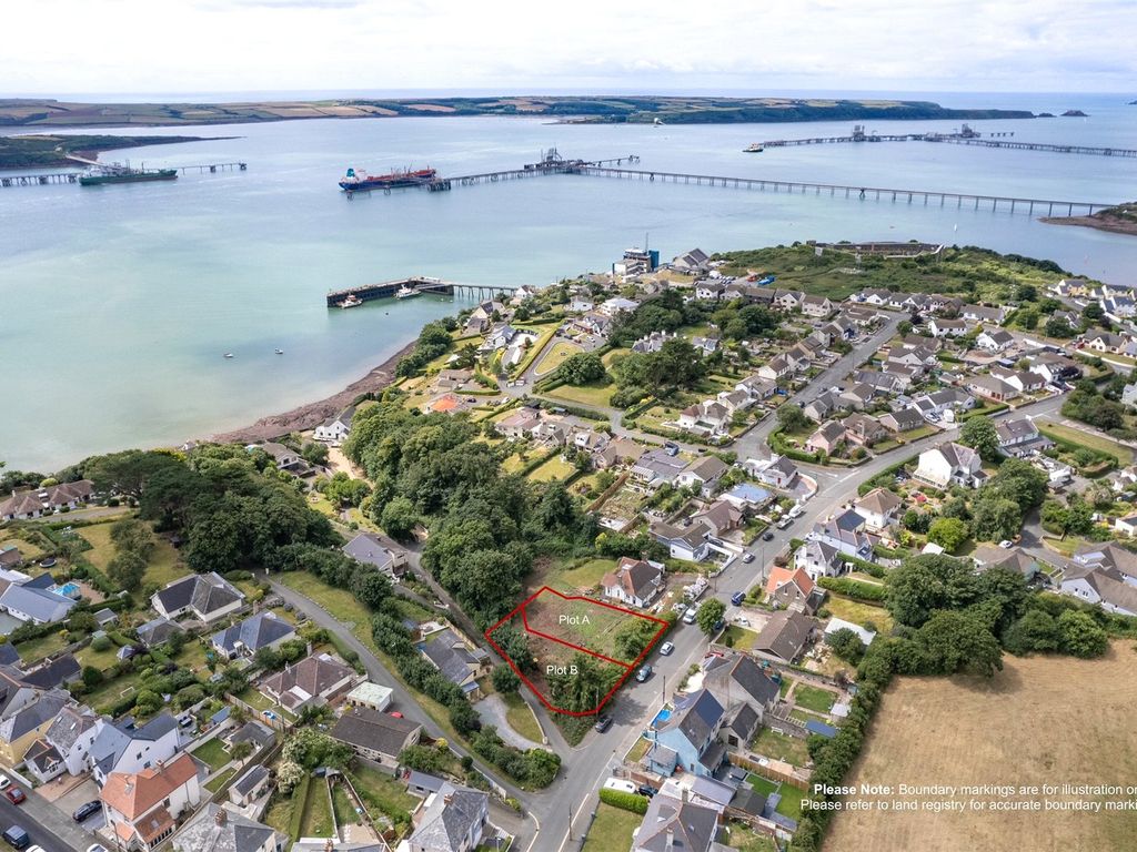 Land for sale in Plot 1 Adjacent To, Picton Road, Hakin, Milford Haven SA73, £115,000