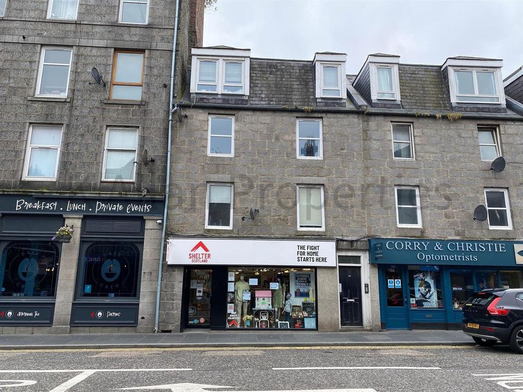 1 bed flat for sale in Flat C, 181, George Street, Aberdeen AB25, £67,500