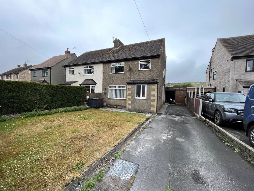 3 bed semi-detached house for sale in Hallsteads, Dove Holes, Buxton SK17, £210,000