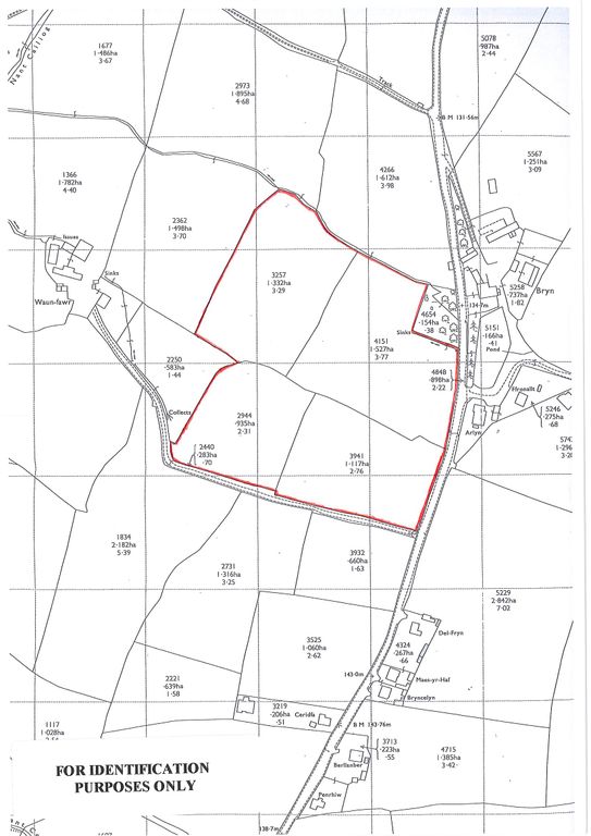Land for sale in Lot 1, Llanllwni, Carmarthenshire, 9Sg SA40, £121,300