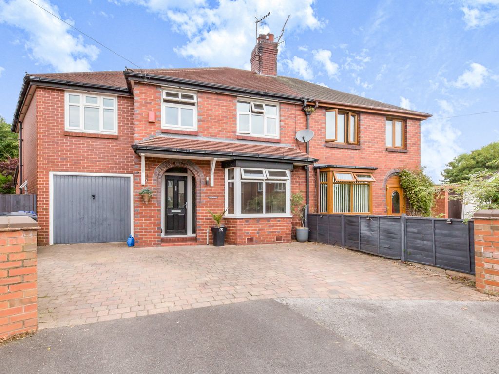 4 bed semi-detached house for sale in Racecourse, Newcastle ST5, £285,000