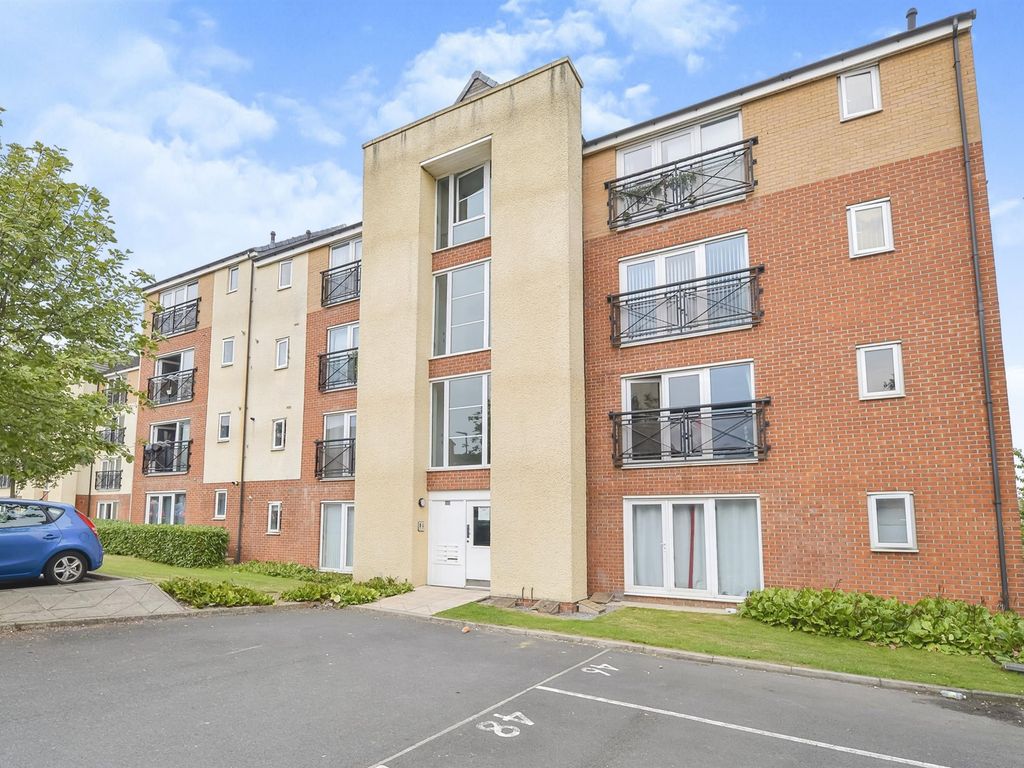 2 bed flat for sale in Brusselton Court, Stockton-On-Tees TS18, £61,000