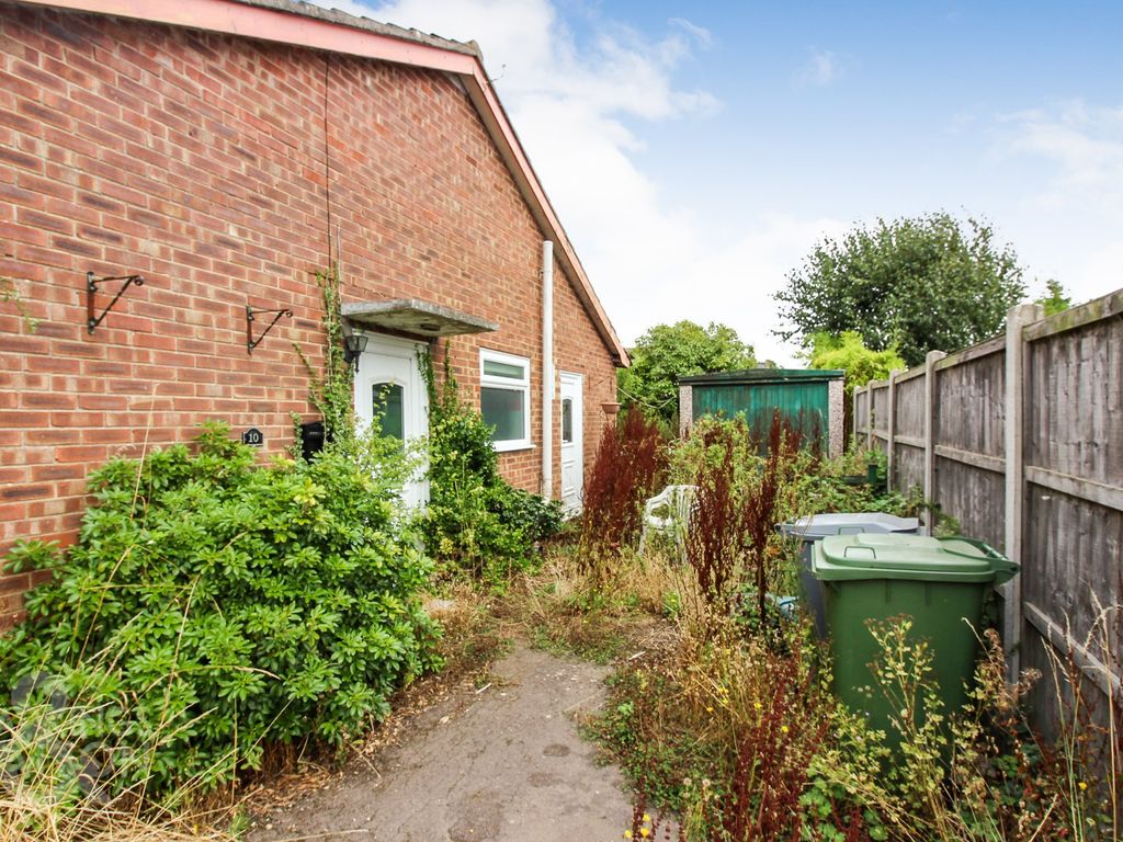 2 bed semi-detached bungalow for sale in Borton Road, Blofield Heath, Norwich NR13, £90,000