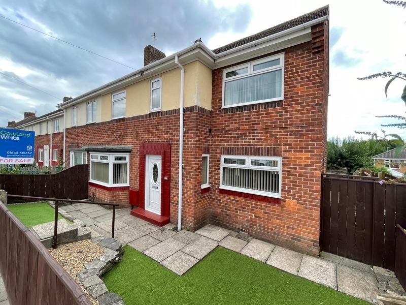 3 bed terraced house for sale in Daventry Avenue, Stockton-On-Tees TS19, £115,000