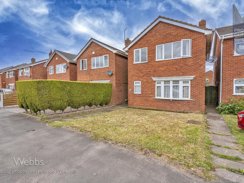 3 bed detached house for sale in Cannock Road, Heath Hayes, Cannock WS12, £250,000