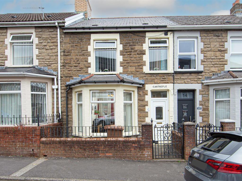 2 bed terraced house for sale in John Street, Bargoed CF81, £135,000