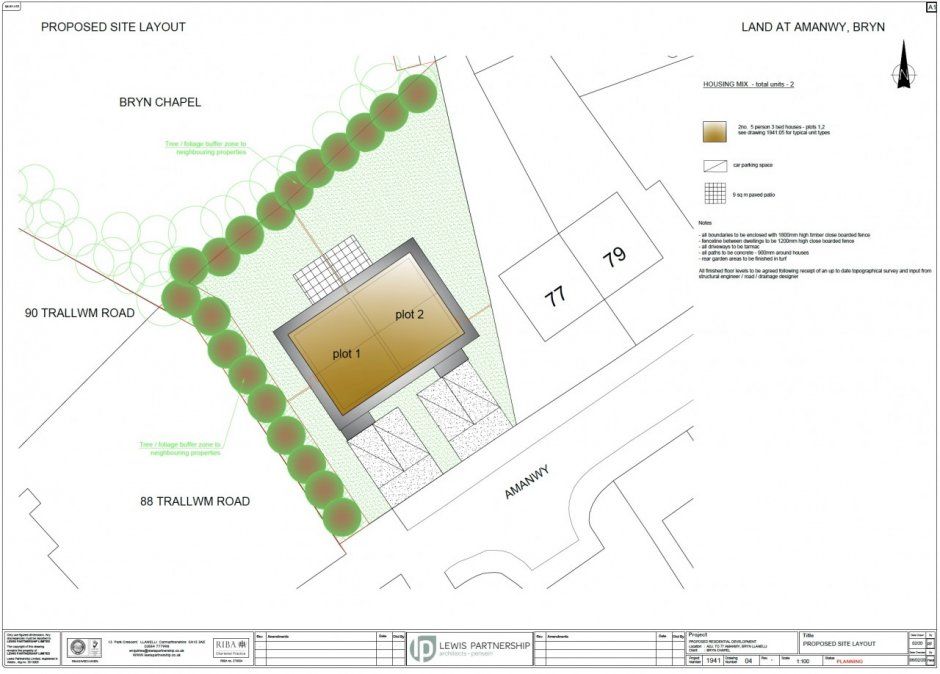 Land for sale in Amanwy, Llanelli SA14, £35,000
