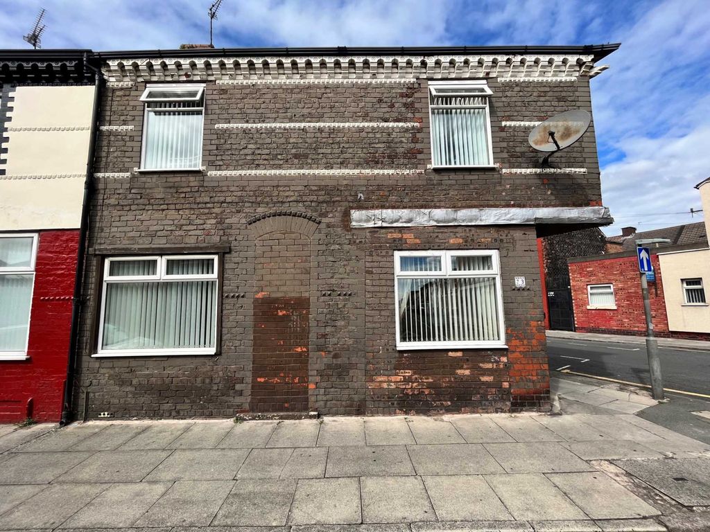 3 bed end terrace house for sale in City Road, Liverpool L4, £89,950