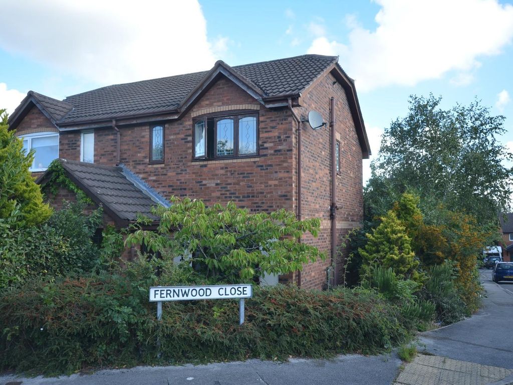 3 bed semi-detached house for sale in Fernwood Close, Hasland, Chesterfield S41, £185,000