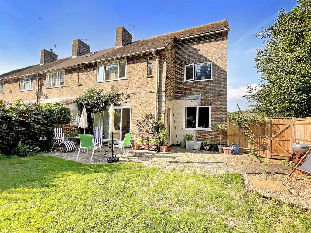 3 bed end terrace house for sale in Rodney Crescent, Ford, Arundel, West Sussex BN18, £275,000