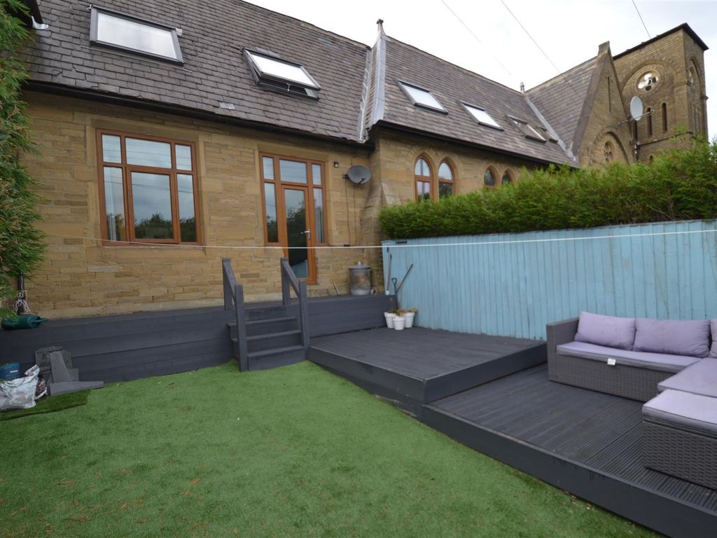 2 bed terraced house for sale in Old School, Catherine Slack, Queensbury, Bradford BD13, £180,000