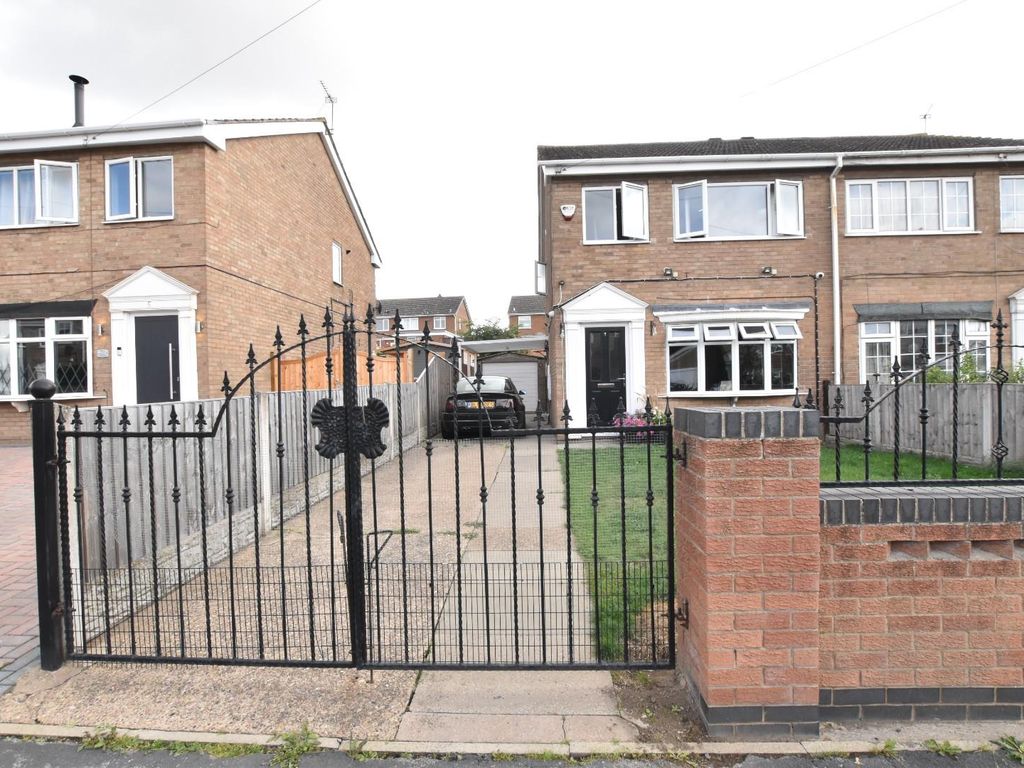 3 bed semi-detached house for sale in Goodwood, Scunthorpe DN17, £175,000