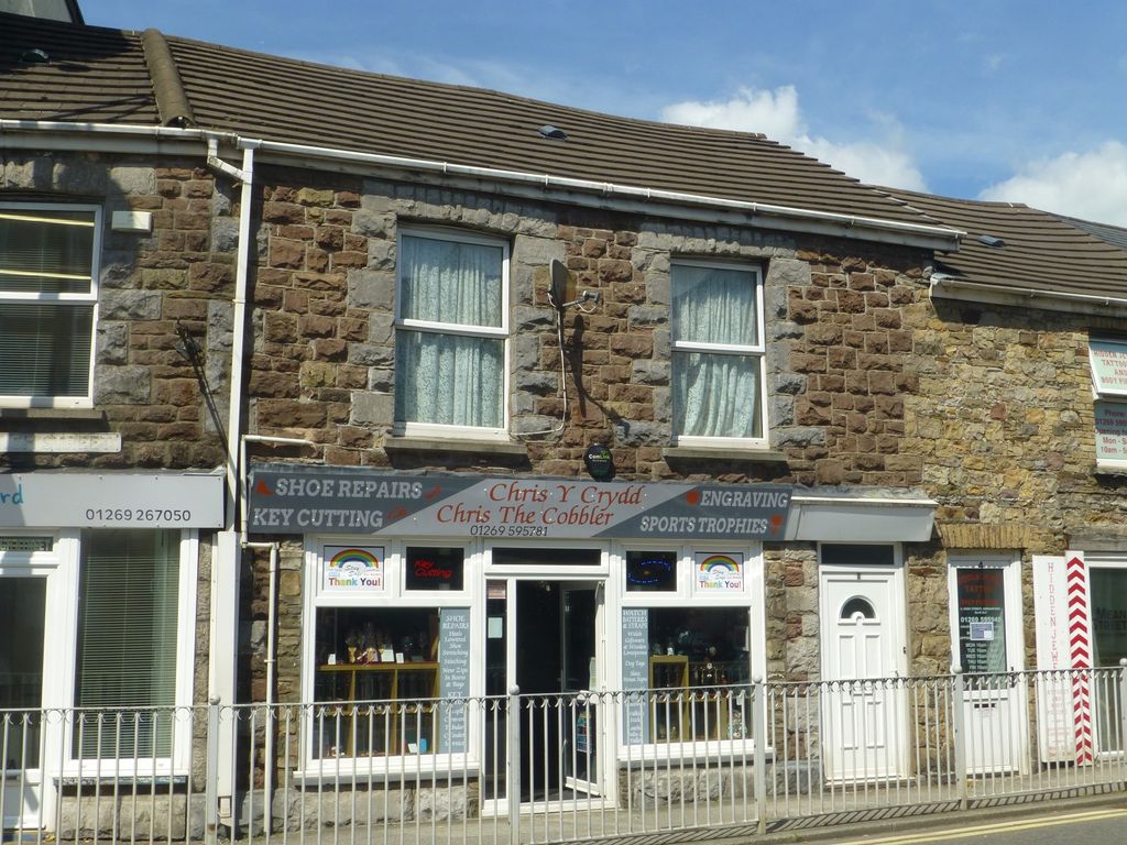 Commercial property for sale in High Street, Ammanford, Carmarthenshire. SA18, £130,000