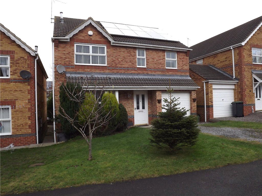 4 bed detached house for sale in Manor Close, The Grove, Consett DH8, £199,950