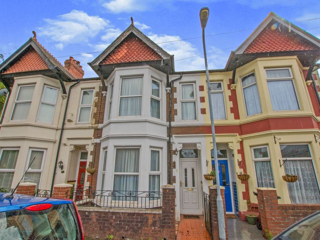 3 bed terraced house for sale in Vale Road, Splott, Cardiff CF24, £225,000