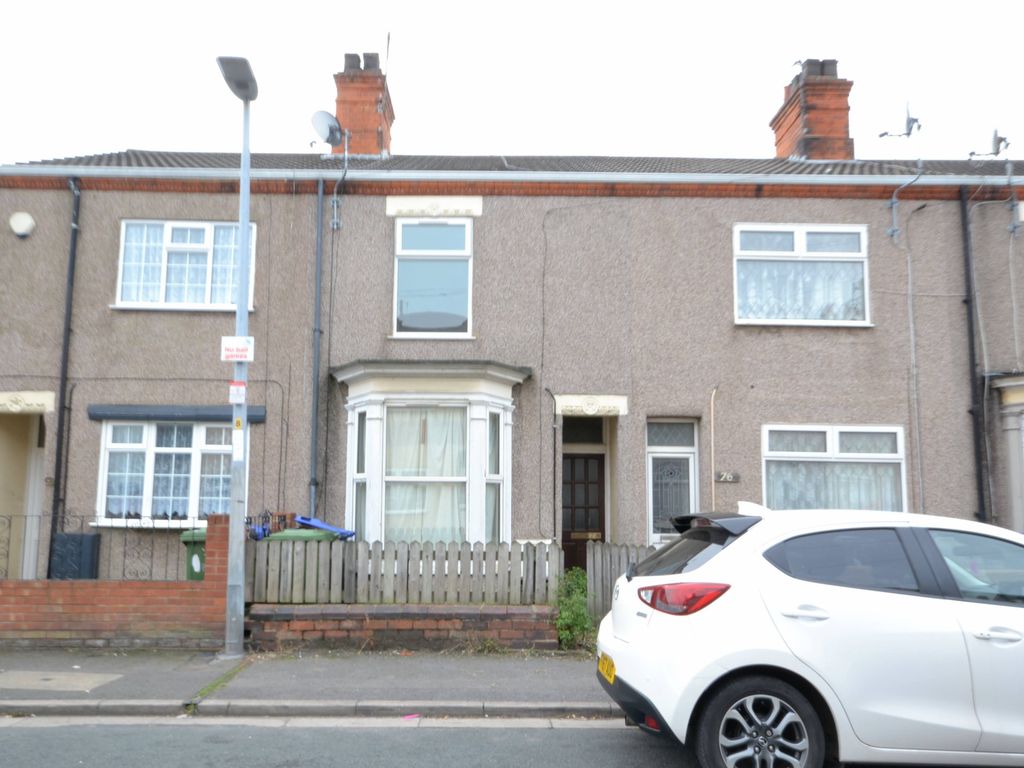 3 bed terraced house for sale in Sidney Street, Cleethorpes DN35, £65,000