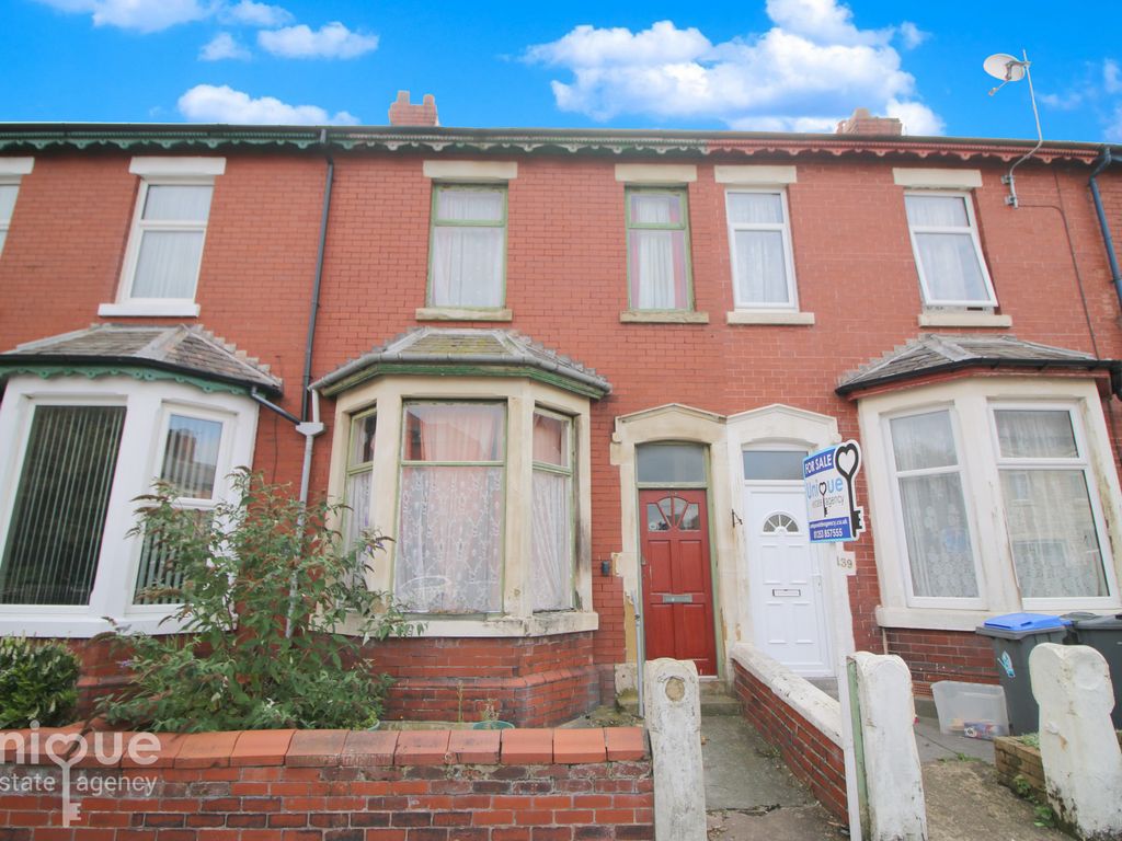 3 bed terraced house for sale in Peter Street, Blackpool, Lancashire FY1, £89,950