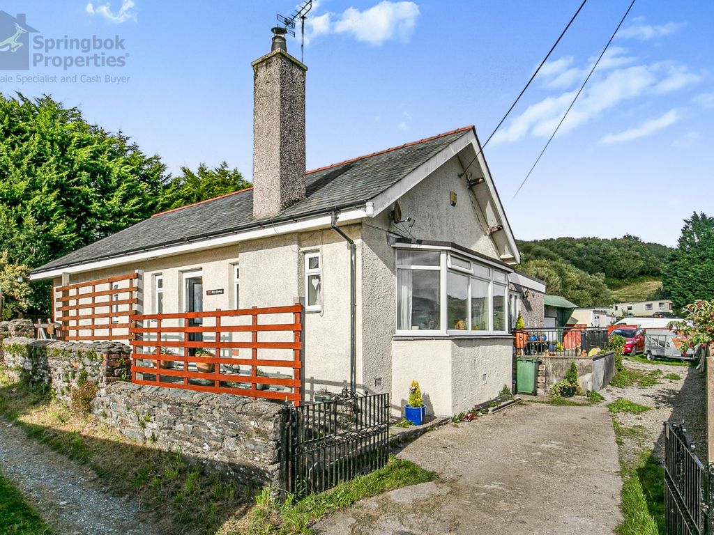4 bed detached house for sale in Bryncir, Garndolbenmaen, Gwynedd LL51, £280,000