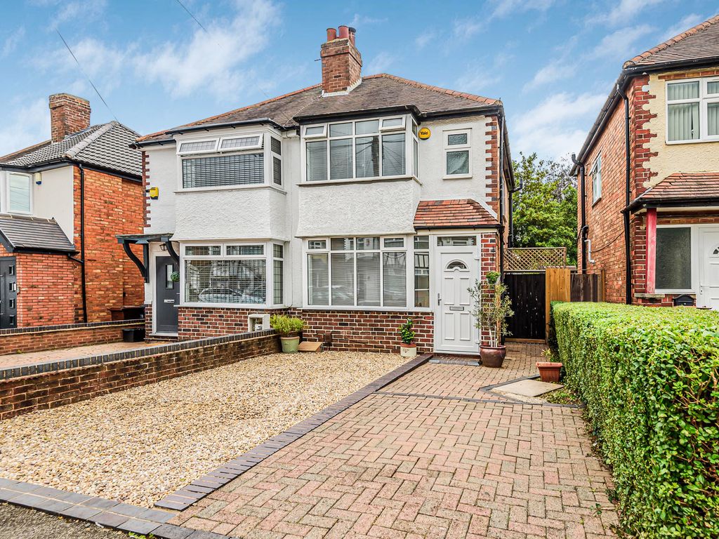 2 bed semi-detached house for sale in Summerfield Road, Solihull B92, £279,950