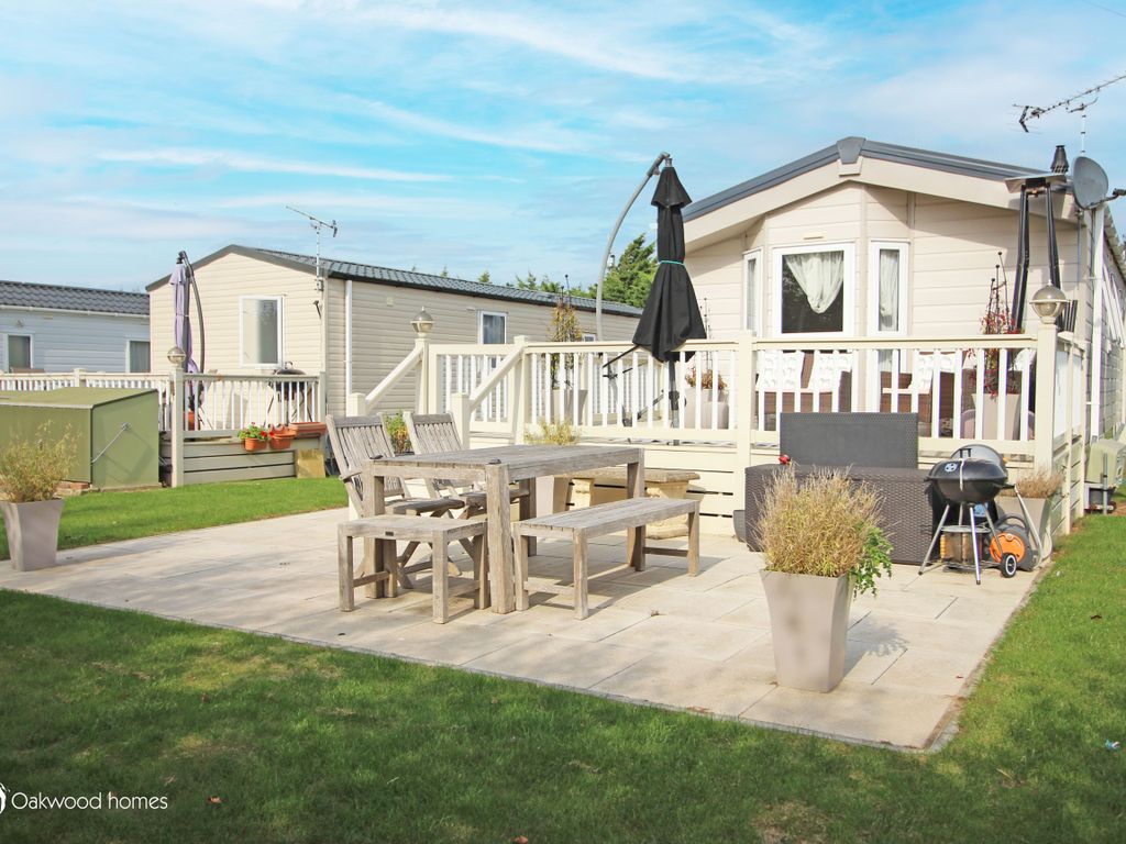 2 bed mobile/park home for sale in Shottendane Road, Birchington CT7, £64,000