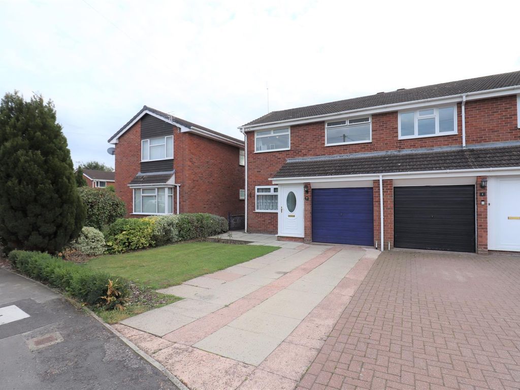 3 bed semi-detached house for sale in Waldron Gardens, Wistaston, Crewe CW2, £140,000