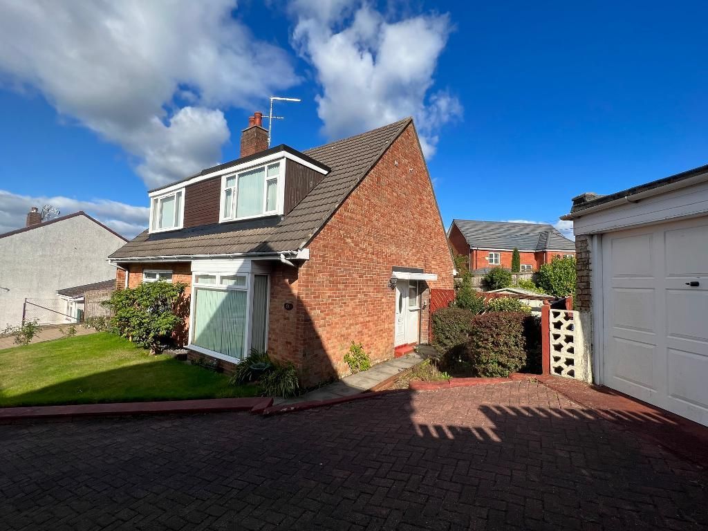 3 bed semi-detached house for sale in Glenartney Road, Chryston, Glasgow G69, £149,999