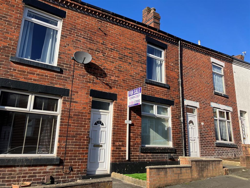 2 bed terraced house for sale in Siemens Street, Horwich, Bolton BL6, £130,000