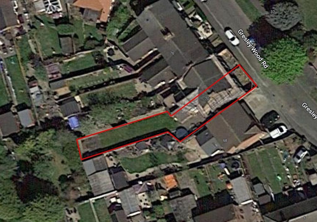 Land for sale in Gresleywood Road, Church Gresley DE11, £80,000