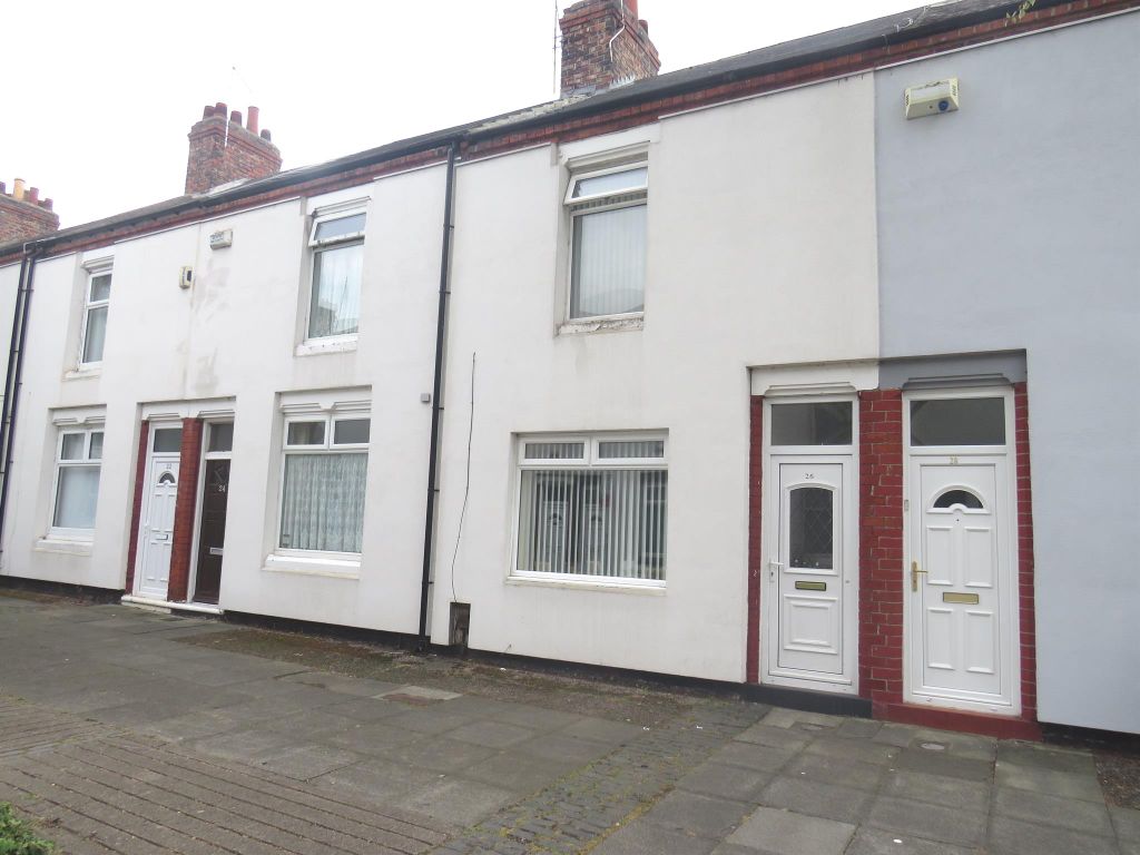 2 bed terraced house for sale in Winston Street, Stockton-On-Tees TS18, £60,000