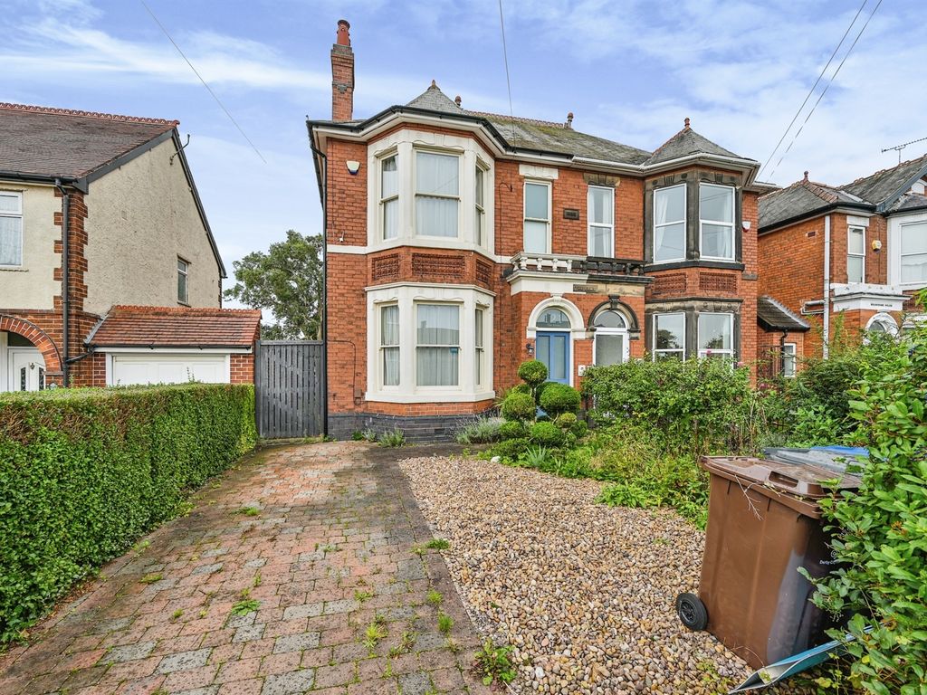 4 bed semi-detached house for sale in Shardlow Road, Alvaston, Derby DE24, £280,000