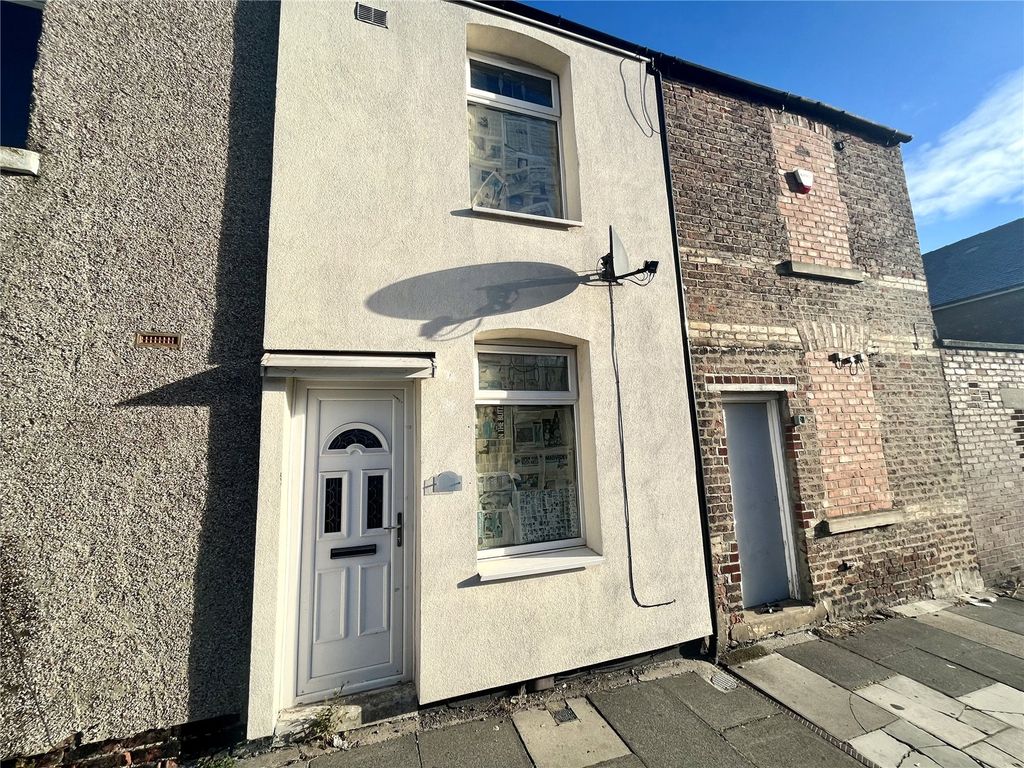 2 bed terraced house for sale in Lowson Street, Darlington DL3, £75,000